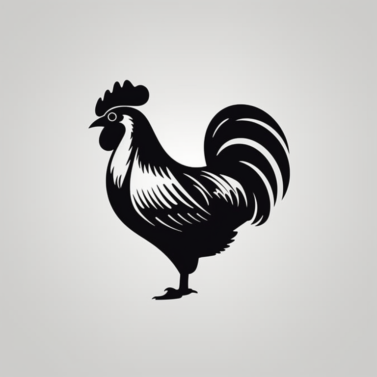 Chicken Logo Prompts – Midjourney