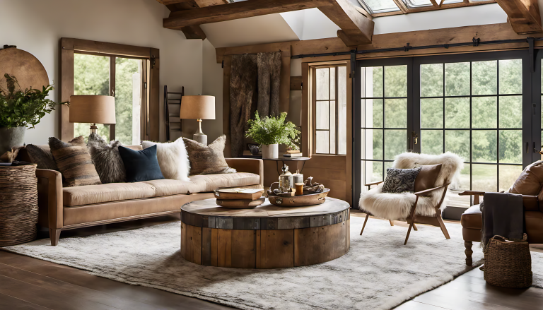 Best Rustic Interior Design Ideas by AI